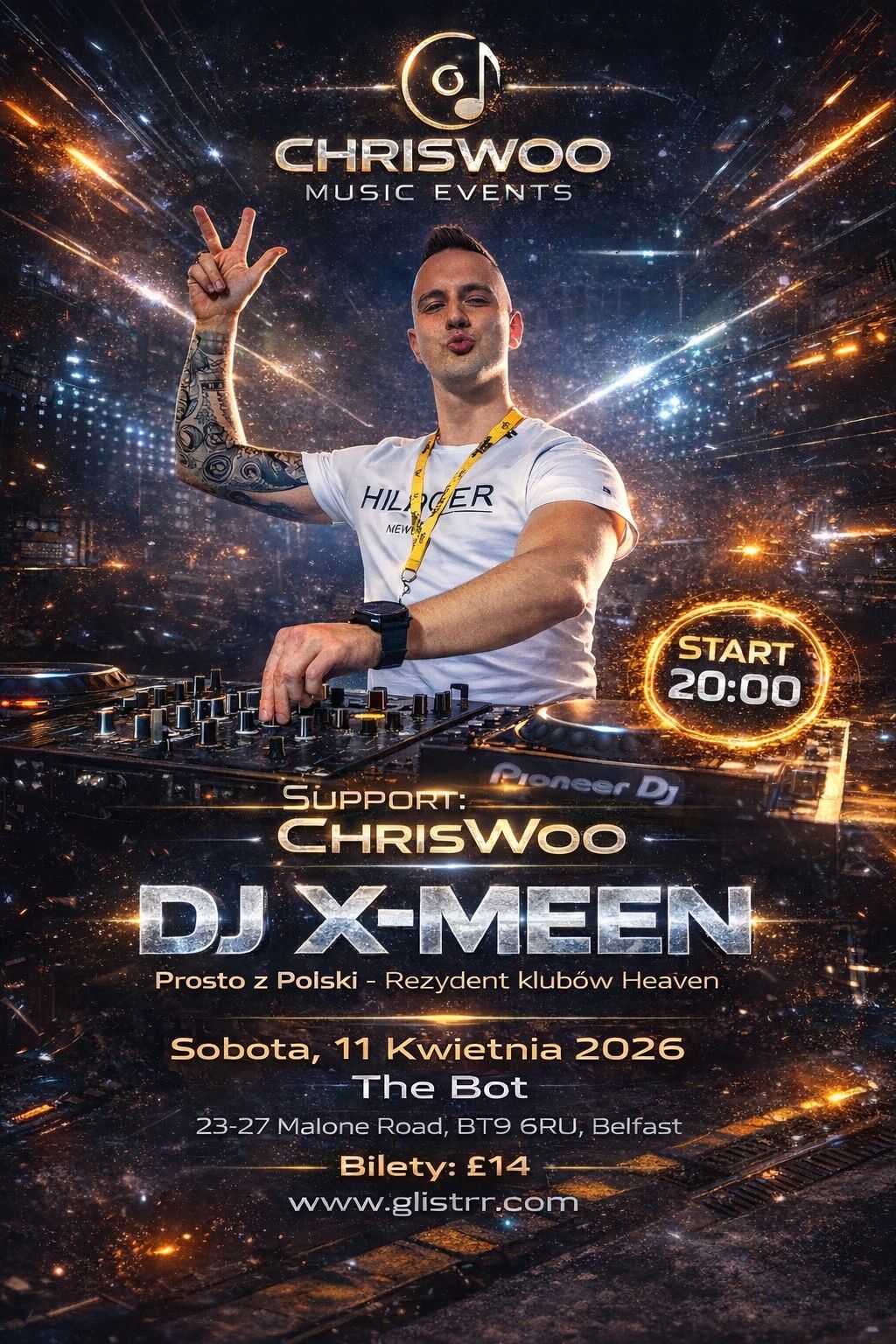 DJ ChrisWoo live event